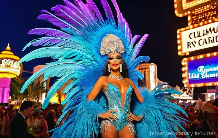카나리아제도 카니발 페스티벌 - **Prompt:** A vibrant and dynamic street parade scene during the "Ritmos Latinos" themed Carnaval de...
